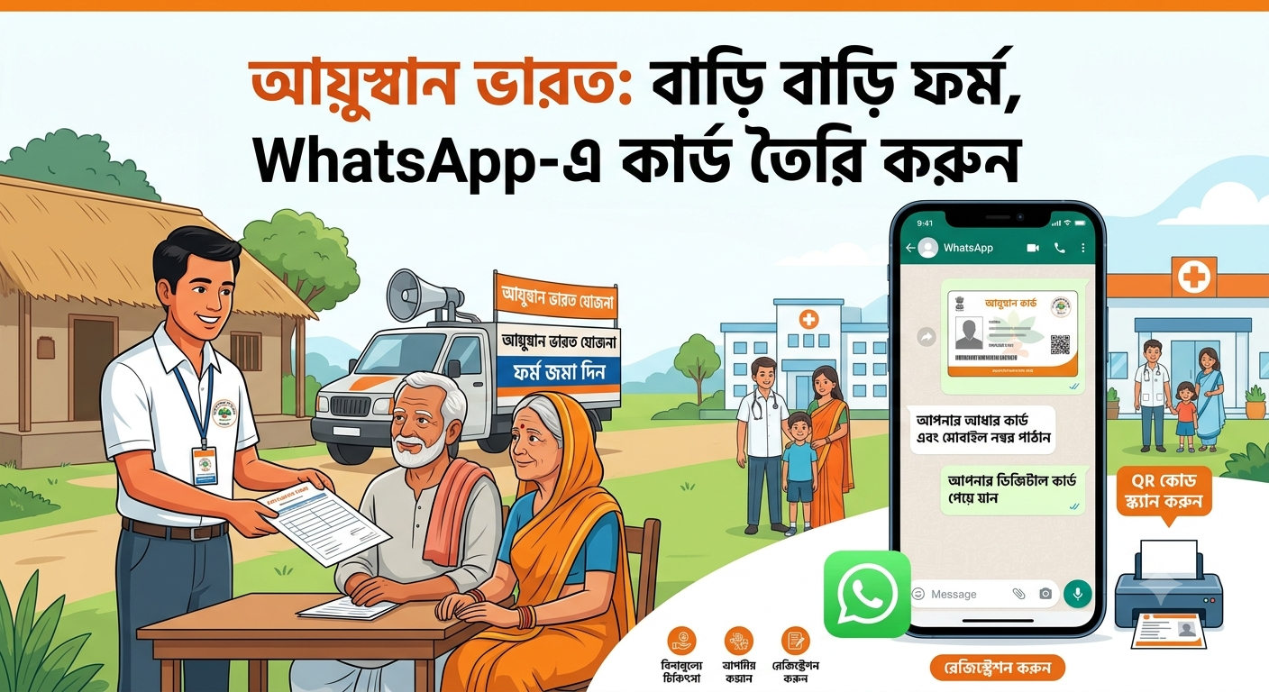 Ayushman Bharat WhatsApp Card