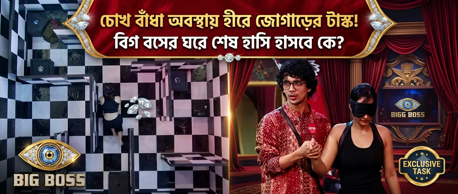 Bigg Boss Bangla Blindfold Diamond Task Subuddhi Durbuddhi
