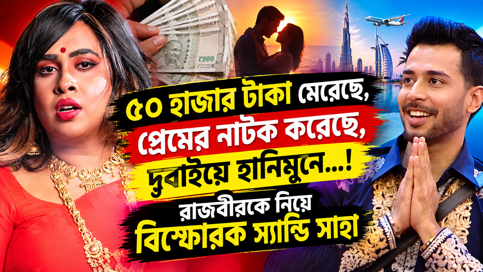 Bigg Boss Bangla Rajbir Sandy Saha Allegation