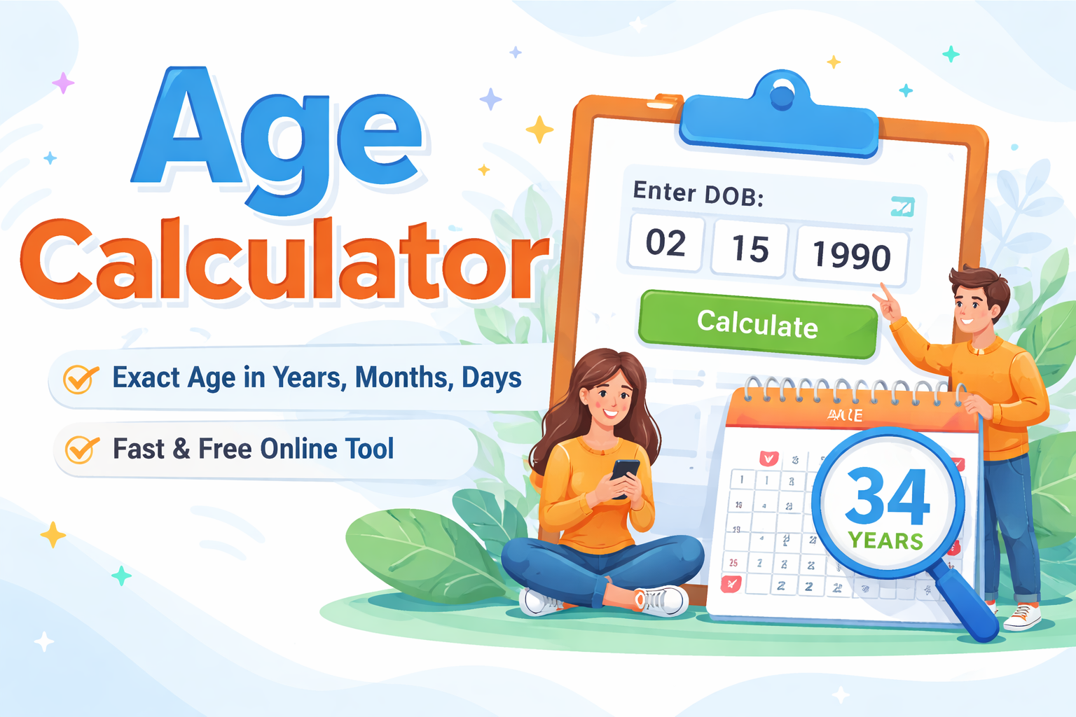 Age Calculator Online Tool