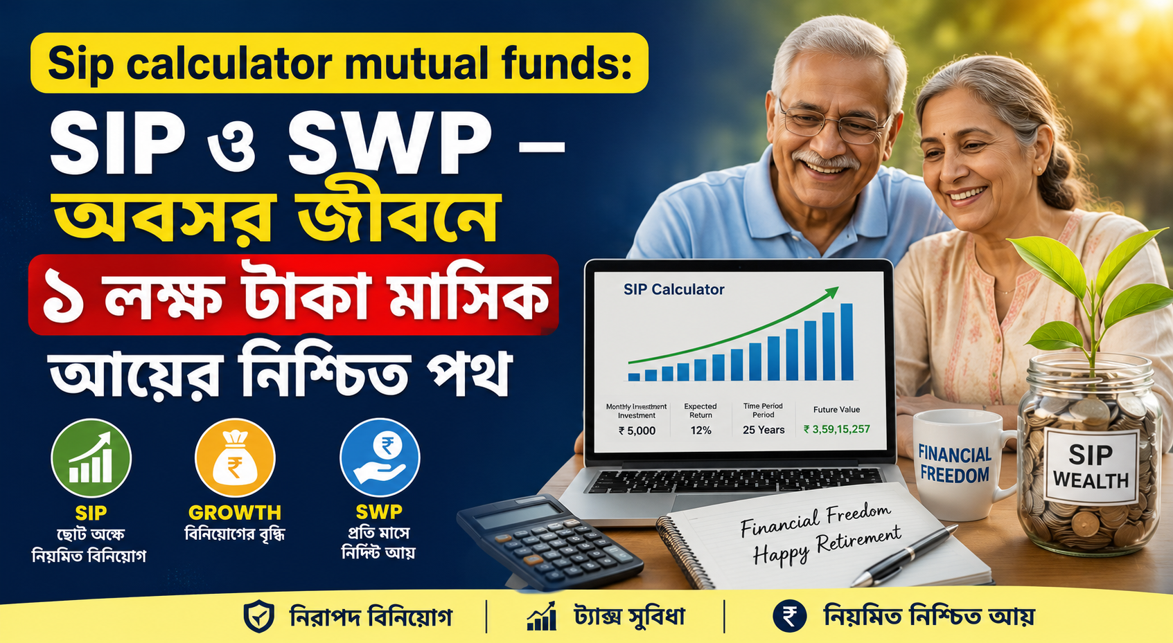 SIP SWP Retirement Planning