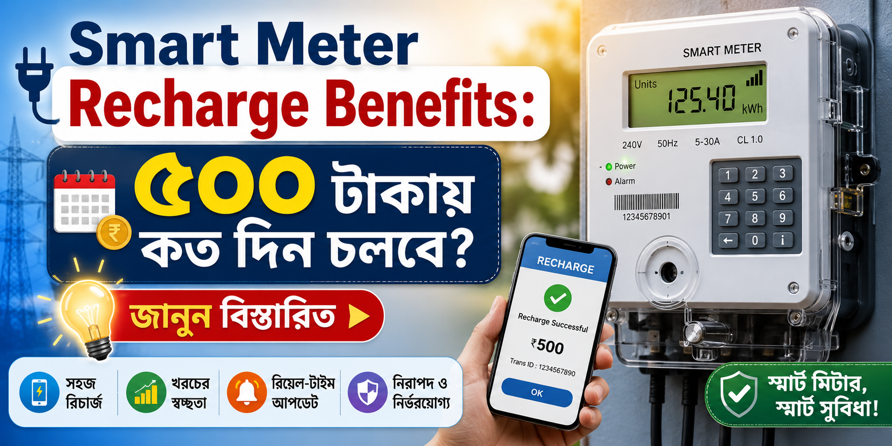 Smart Meter Recharge Benefits