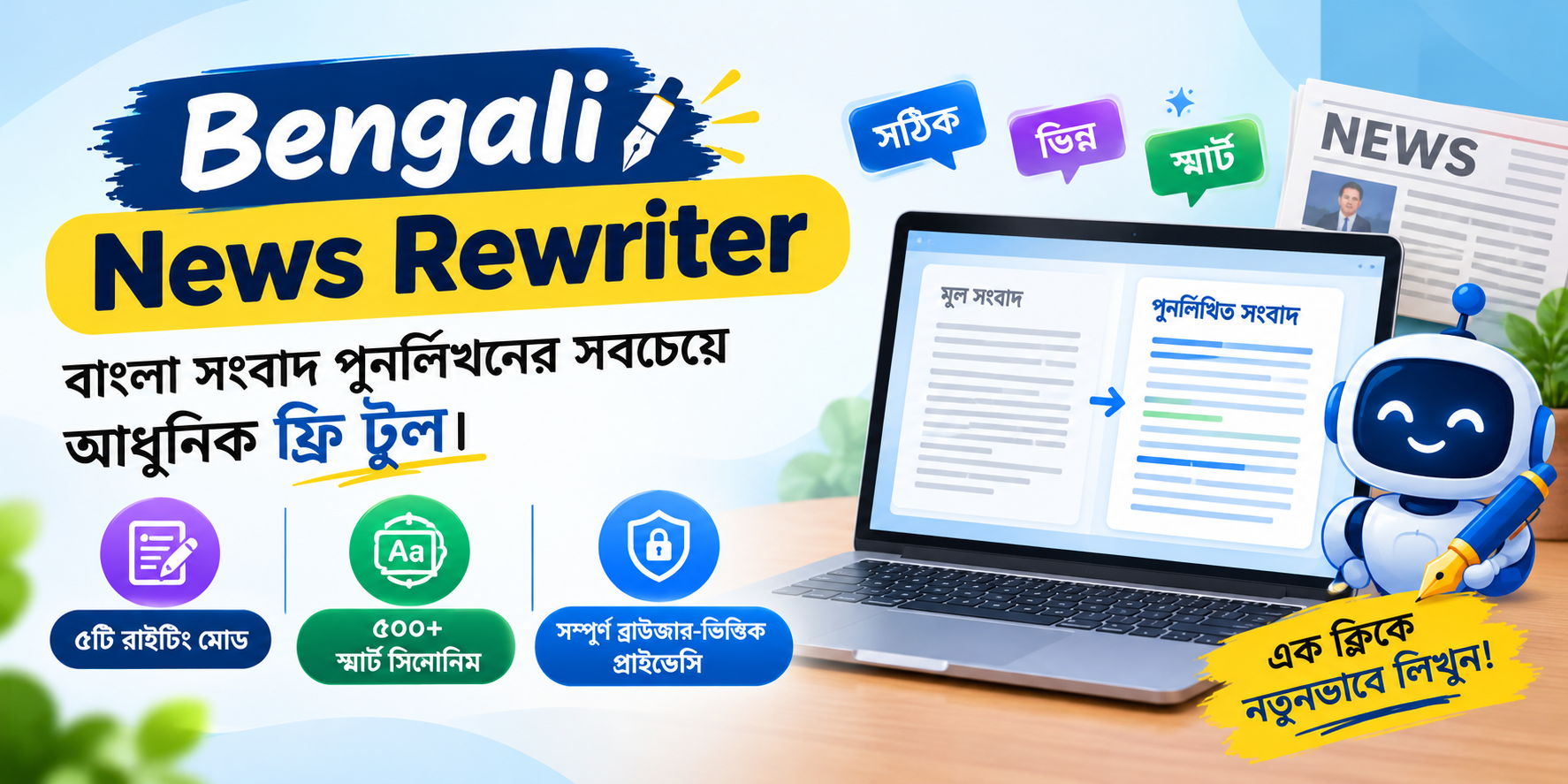 Bengali News Rewriter