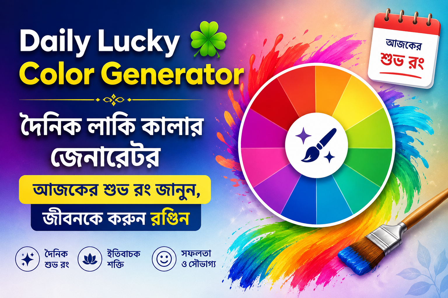Daily Lucky Color Generator
