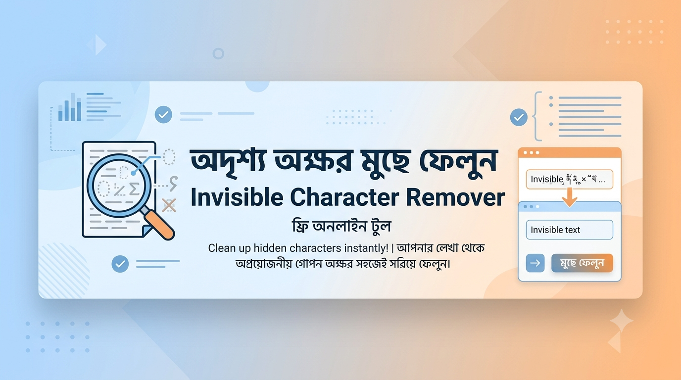 Invisible Character Remover Tool