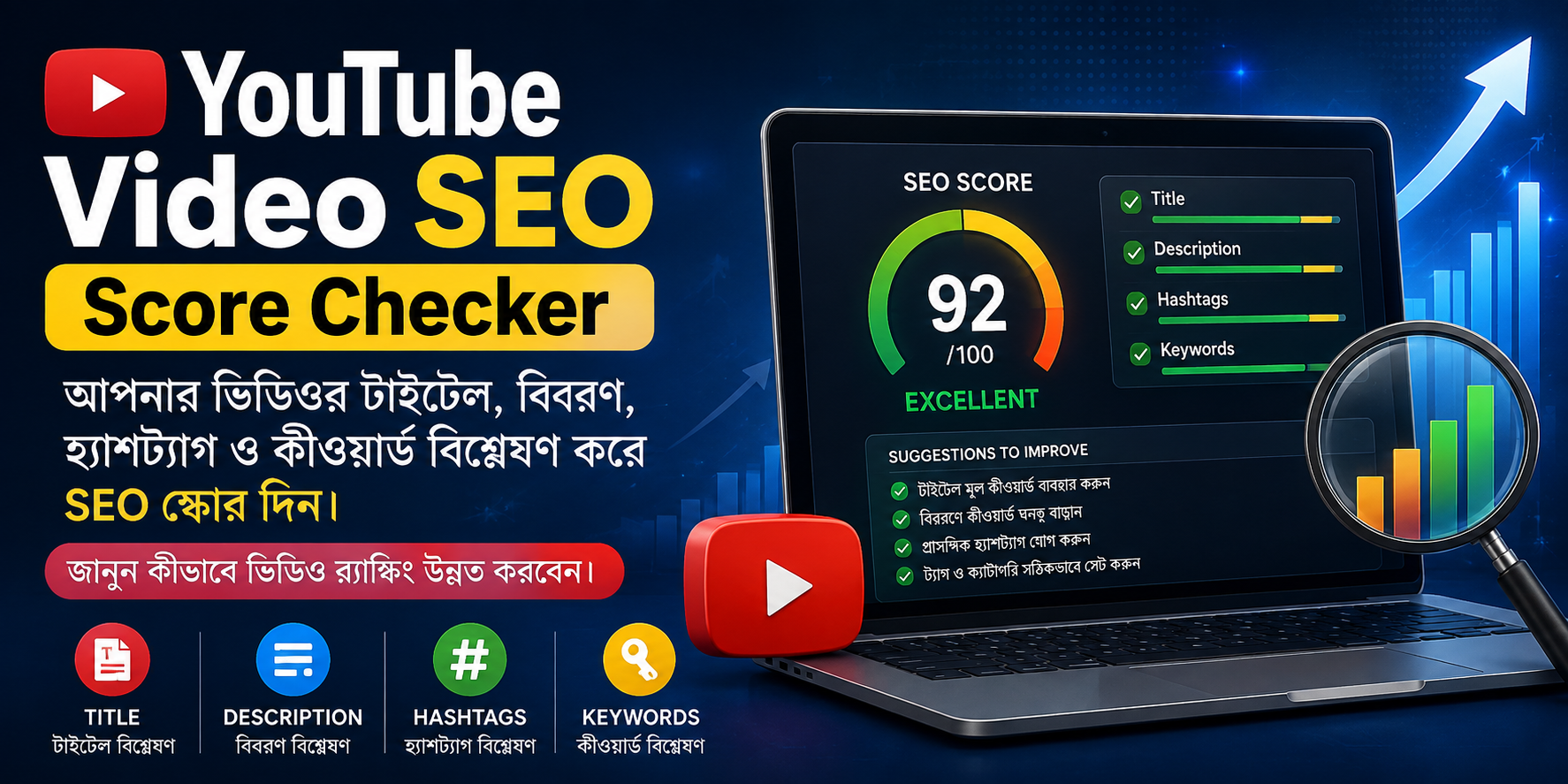 YouTube Video SEO Score Checker