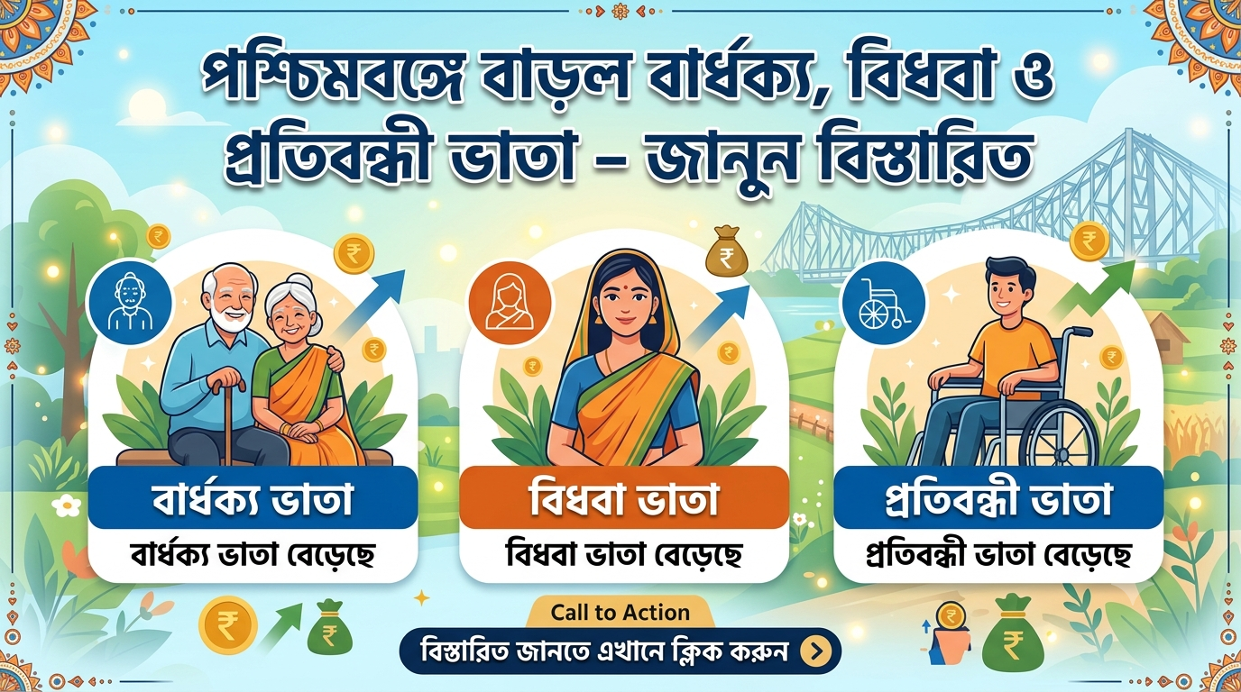 পশ্চিমবঙ্গ পেনশন বৃদ্ধি
