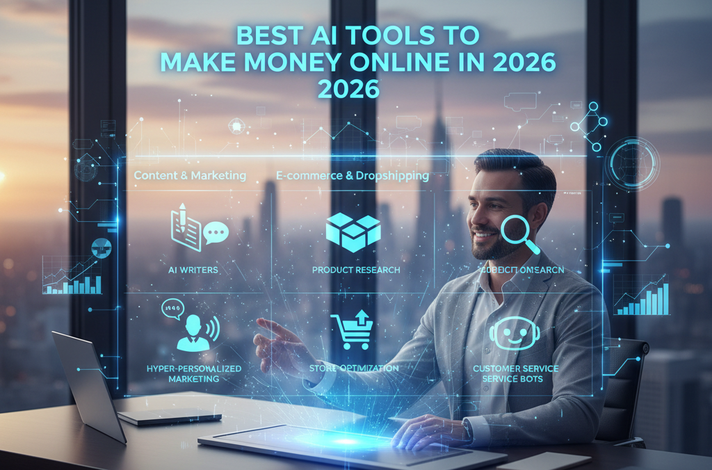 Best AI Tools to Make Money Online in 2026