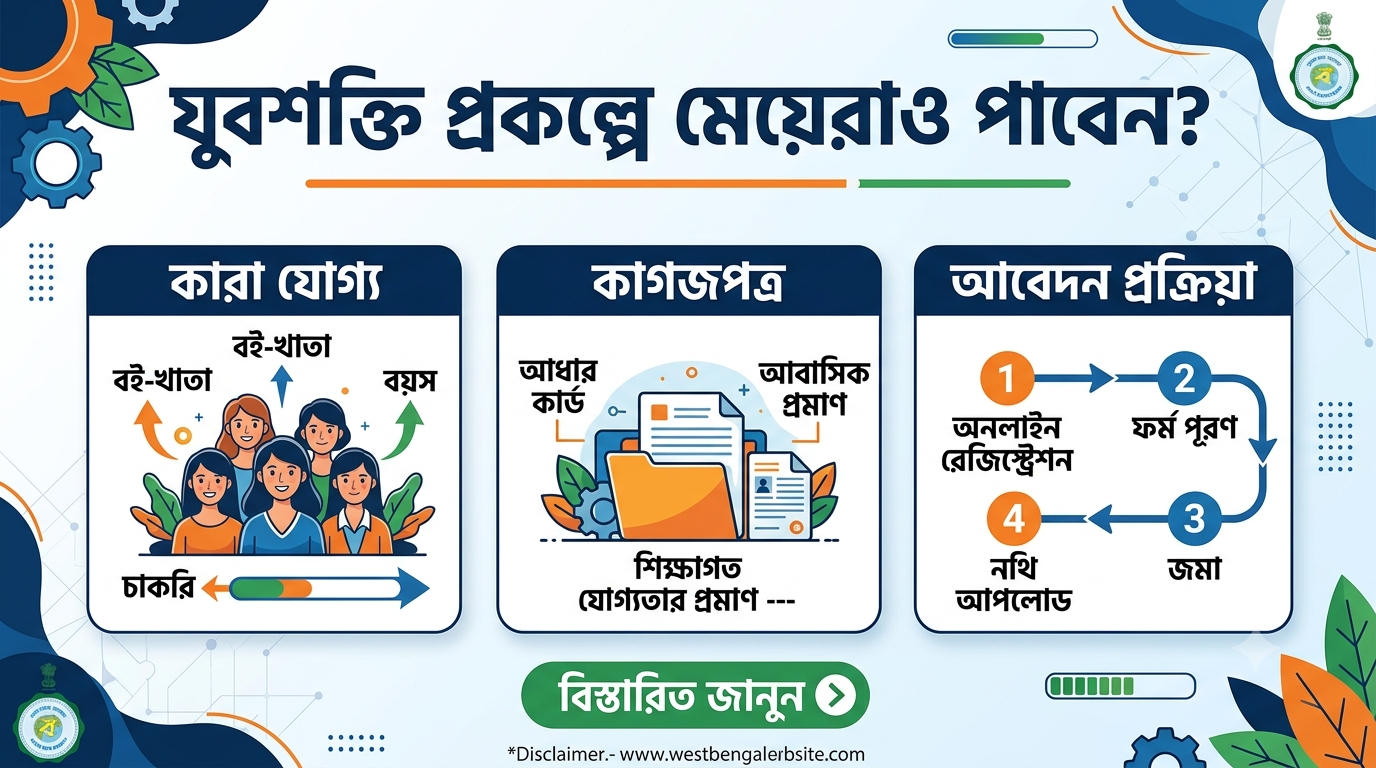 যুবশক্তি প্রকল্পে মেয়েরাও পাবেন?